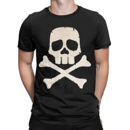 Space Pirate Captain Harlock Albator T Shirt Men's Cotton Funny T-Shirt Round Collar Tee Shirt Short Sleeve Tops Summer