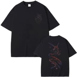 Anime The Summer Hikaru Died Hikaru Yoshiki Graphic T-shirt Men Women Cartoon Casual Oversized T Shirt Manga Streetwear Unisex