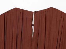 2026 spring new women's clothing retro temperament simple pleated waist slimming long sleeved dress short skirt