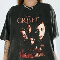 Witch Game "horror Movie Retro 90s Pattern T-shirt Summer New Unisex Casual Fashion T-shirt