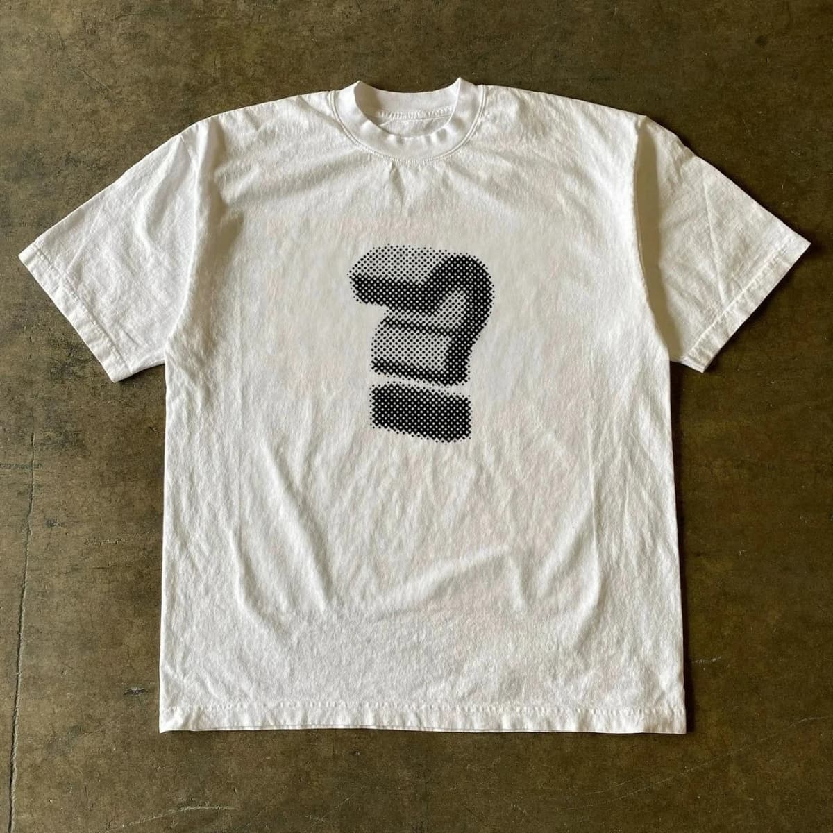 Phantom Question Design - Exclusive Men's and Women's Heavyweight Pure Cotton Couple's Short-Sleeved T-Shirt