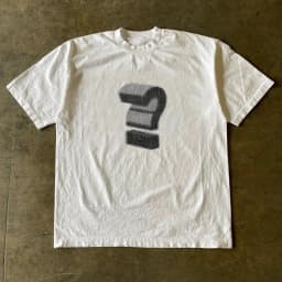 Phantom Question Design - Exclusive Men's and Women's Heavyweight Pure Cotton Couple's Short-Sleeved T-Shirt