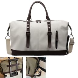 Canvas Travel Handbag Duffel Large Shoulder Bag Outing Travelling with Shoes Storage Bag Hand Bag Outdoor Luggage Carry on Pack