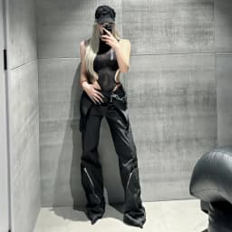 2026 Summer Fashion New Spicy Girl Tight Hollow Design Jumpsuit Slim Fit Hanging Neck Exposed Back Sexy Base Outfit