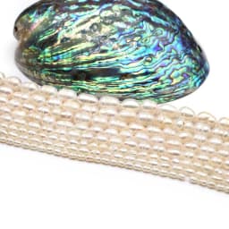Natural Freshwater Pearl Beads Rice Isolation Loose Beaded for Jewelry Making DIY Personality Bracelet Necklace Accessories Gift