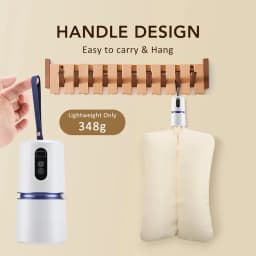 110-220V Smart Portable Clothes Dryer Clothes Laundry Tumble Dryer With Timing Laundry Dryers Outdoor Travel Garment Clothing