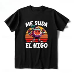 Me Suda El Nabo Women's Sleeve Printed T-shirt Funny Spanish Jokes Vintage Soft Casual Tops Women Clothing Graphic Tshirts