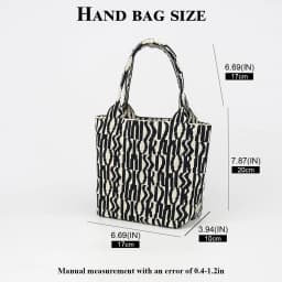 1 Stylish Handbag with Irregular Patterns, Made of Thick, Durable, Soft, Foldable Knit Fabric, with an Open Design for Easy Access, Perfect for Carrying Your Phone, Cosmetics, Water Bottle, and Other Items, Suitable for All Seasons