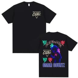 Omar Courtz Por Si Manana No Estoy 2026 Tour Cover T Shirt Unisex Harajuku Aesthetic Oversized T-shirts Men Summer Tops T Shirts