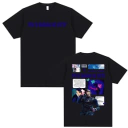 Omar Courtz Por Si Manana No Estoy 2026 Tour Cover T Shirt Unisex Harajuku Aesthetic Oversized T-shirts Men Summer Tops T Shirts