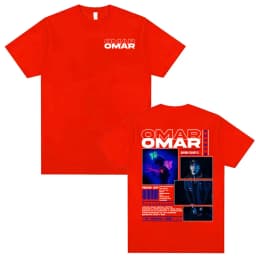 Omar Courtz Por Si Manana No Estoy 2026 Tour Cover T Shirt Unisex Harajuku Aesthetic Oversized T-shirts Men Summer Tops T Shirts