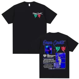 Omar Courtz Por Si Manana No Estoy 2026 Tour Cover T Shirt Unisex Harajuku Aesthetic Oversized T-shirts Men Summer Tops T Shirts