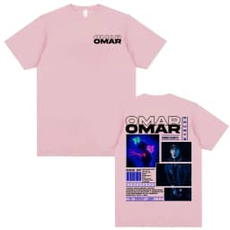 Omar Courtz Por Si Manana No Estoy 2026 Tour Cover T Shirt Unisex Harajuku Aesthetic Oversized T-shirts Men Summer Tops T Shirts