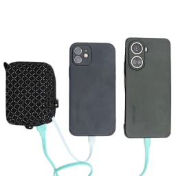 Portable Power Source Bag for Anker A1638 45W Power Bank Breathable Bag A1638 Travel Carrying Ventilate Case