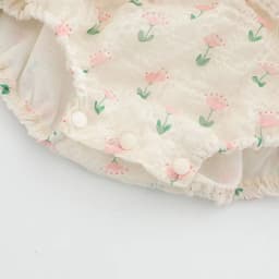 2026 Baby Girl Summer Princess Strap Bodysuit 0-2Y 3D Flower Thin Breathable Lace Tutu Infant Romper Newborn 100 Days Outfit