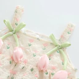 2026 Baby Girl Summer Princess Strap Bodysuit 0-2Y 3D Flower Thin Breathable Lace Tutu Infant Romper Newborn 100 Days Outfit