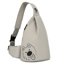 Cartoon Chest Sling Bag for Women – Small Crossbody Daypack for Travel Sport & Casual Everyday Use
