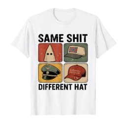 S-5XLSame Shit Different Hat Funny Quote Hat T-shirt for Men Women Cotton T Shirts Short Sleeve Tops