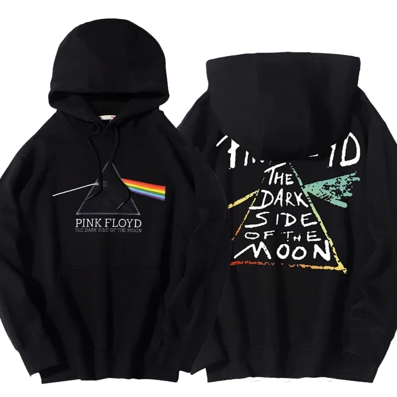 New Pink Floyd Long-sleeved Hooded Sweatshirt with A Dark Side 2026 Autumn and Winter High-end Luxury Is for Both Men and Women