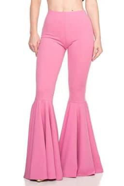 Hot Selling Women's Mermaid Plus Size High Waist Slim Fit Elastic Thin Casual Fashion Simple Leg Repair Flared Pants
