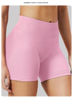 Summer High Waisted Yoga Shorts For Women Fashionable and Sexy Running Fitness Pants Solid Color Yoga Leggings Elastic Tights