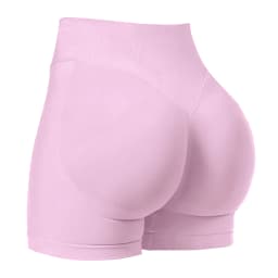 Summer High Waisted Yoga Shorts For Women Fashionable and Sexy Running Fitness Pants Solid Color Yoga Leggings Elastic Tights