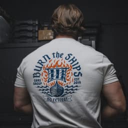 Burn The Ships Military Training Tactical Casual T-shirt Men's and Women's Luxury Brand Tops