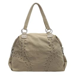 Commuter Bag Sli Autumn Trend Youth Fashionable Nylon Rivet Pure Color Bags Handbag Underarm Tote Bag Women's Large Shoulde Bag