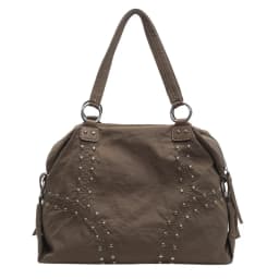 Commuter Bag Sli Autumn Trend Youth Fashionable Nylon Rivet Pure Color Bags Handbag Underarm Tote Bag Women's Large Shoulde Bag