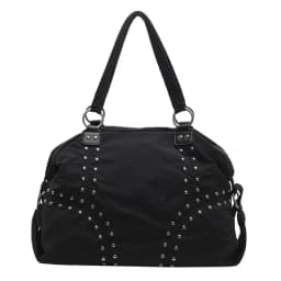 Commuter Bag Sli Autumn Trend Youth Fashionable Nylon Rivet Pure Color Bags Handbag Underarm Tote Bag Women's Large Shoulde Bag