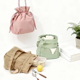 Large Capaci Thermal Lunch Box Bag Dstring Handbag Commuting Portable Office Workers Elementary School Students Bento Bag