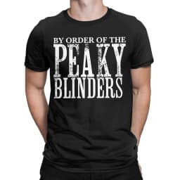 Tv-Serie Peaky Blinders T Shirt Summer Hip Hop T-Shirts Men Cotton Crew Neck Plus Size Clothing Short-Sleeved Vintage Tops