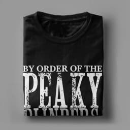 Tv-Serie Peaky Blinders T Shirt Summer Hip Hop T-Shirts Men Cotton Crew Neck Plus Size Clothing Short-Sleeved Vintage Tops