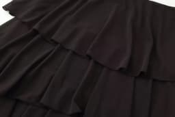 KONDALA Vintage Tiered Ruffled Skirt Women's Trendy Holidays Midi Skirts New 2026 Spring Summer Fashion High Street Lady Skirts