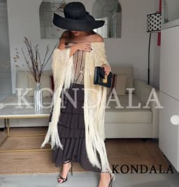 KONDALA Vintage Tiered Ruffled Skirt Women's Trendy Holidays Midi Skirts New 2026 Spring Summer Fashion High Street Lady Skirts