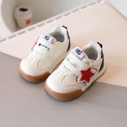 2026 Fashion Toddler Shoes For Baby PU Leather Infant Girl's Sneakers Soft-soled Ergonomics Newborn Boy's Sport Shoes First Step
