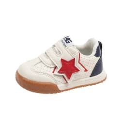 2026 Fashion Toddler Shoes For Baby PU Leather Infant Girl's Sneakers Soft-soled Ergonomics Newborn Boy's Sport Shoes First Step