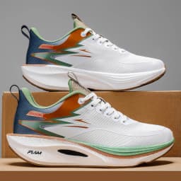 Running Shoes Men Carbon Board Marathon Sports Speciality  Breathable Lightweight Women's Comfortable Athletic Nonskid Sneakers