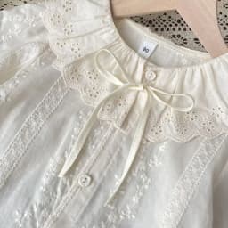 Spring Children Girls Blouses Cotton Floral Embroidery Infant Babys Girls Peter Pan Shirts Loose Round Collar Kids Girls Tops