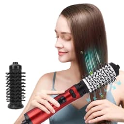 Automatic Rotating Multifunctional Hot Air Brush Portable Ionic Blow Dryer Hair Air Styler Scalp Massage Comb Hair Curler Brush