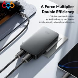65W GaN Charger Ultra Thin Quick Charge 4.0 PD3.0 PPS Portable USB Type C Charger For Macbook Laptop For iPhone 16 15 14 13