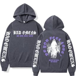 Bad Omens Do You Feel Love Ghost Hoodies Men Women Harajuku Casual Long Sleeve Sweatshirt Aesthetic Streetwear Graphic Pullovers