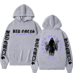 Bad Omens Do You Feel Love Ghost Hoodies Men Women Harajuku Casual Long Sleeve Sweatshirt Aesthetic Streetwear Graphic Pullovers