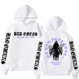 Bad Omens Do You Feel Love Ghost Hoodies Men Women Harajuku Casual Long Sleeve Sweatshirt Aesthetic Streetwear Graphic Pullovers