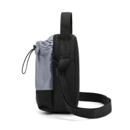 Waterproof Nylon Crossbody Sling Bag - Outdoor Travel Pouch with Dedicated Water Bottle Pocket