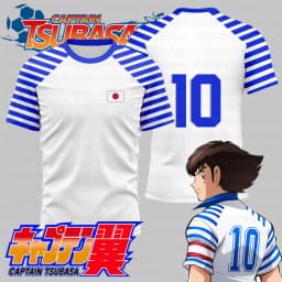 CAPTAIN TUSBASA Japan Anime Harajuku 3D Print Sport Quick-dry Breathable Men T-shirt Football Jersey Short-sleeve Clothing Top