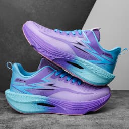 Plus Size Men's Sports Running Shoes Breathable and Lightweight Carbon Plate Women's Comfortable Sports Non-slip Shoes