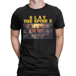 Men Women Slay the Spire 2 Games T Shirt 100% Cotton Graphic Printed Tee Shirts Top Clothing