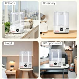 4L Mini Washing Machine, 5000Mah, Fully Automatic Portable Turbine Led Washing Cup and Compact for Children's Clothing, Underwea