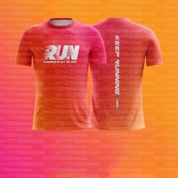 Simple Fashion Run Letters T Shirts Fashion Trend Outdoor Running 3D Printed Unisex T-shirts Loose Quick Dry Tees FamilyMatching